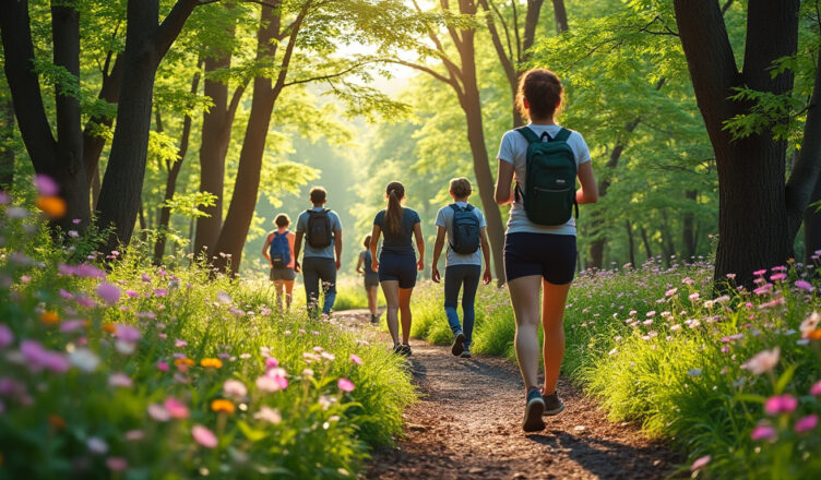 partez à la découverte de votre bien-être avec notre programme de marche consciente en pleine nature. renforcez votre ancrage et retrouvez sérénité et équilibre grâce à des exercices pratiques et méditatifs, tout en explorant les merveilles de la nature.