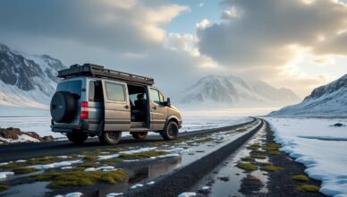 découvrez l’islande autrement en explorant les pistes f hors saison et vivez l’aventure unique de dormir dans un van 4x4 au cœur de paysages sauvages. conseils, liberté et nature préservée au rendez-vous !